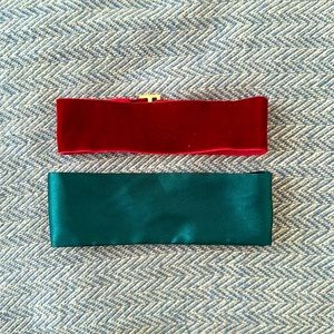 Fall velvet choker set